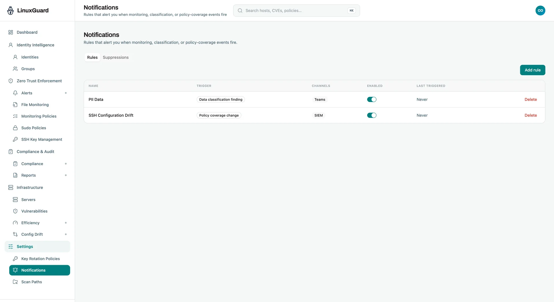 Integrations
